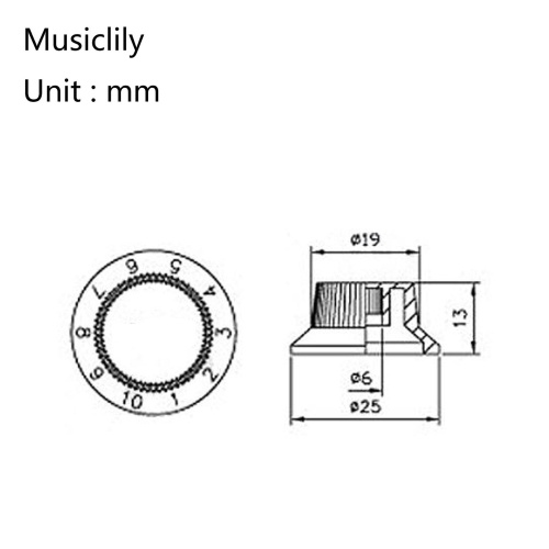 Musiclily MX1563MG-2MX1564MG фото 4