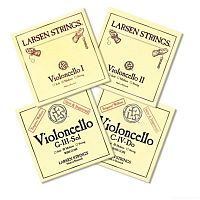 LARSEN Cello Strings Medium (A/D soloist's+G/C Magnacore)