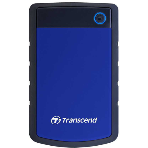 Transcend TS1TSJ25H3B USB3.0 1TB StoreJet 2.5' H Series Blue (Fully rubber cover, One touch backup) фото 4